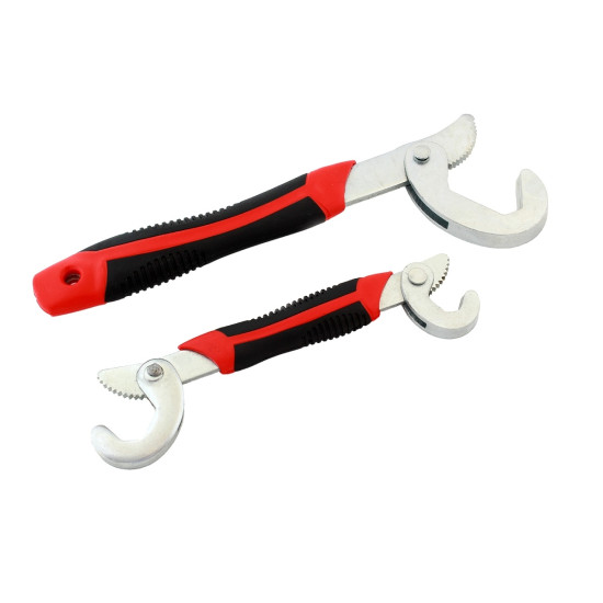 Set 2 chei universale multifunctionale de tip "carlig", din metal rezistent, 9-32mm